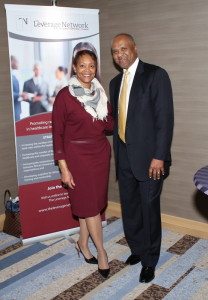 Toni Waller, CEO, TLN and Ernie Urquhart, TLN Board Chair